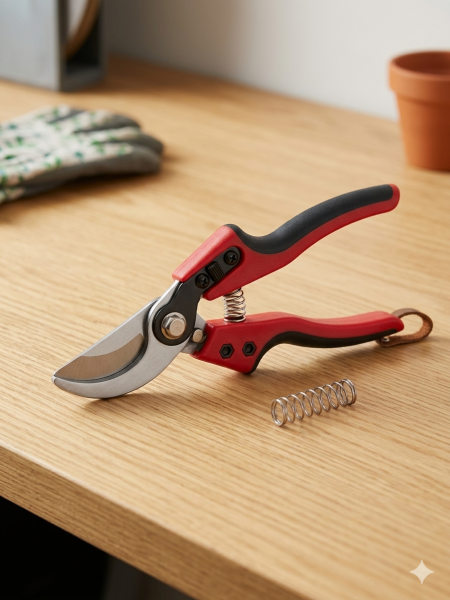 مقص شجر وعنب