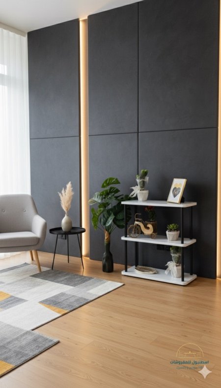 رف ديكور 3 طبقات